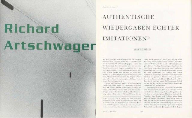 Richard Artschwager | 